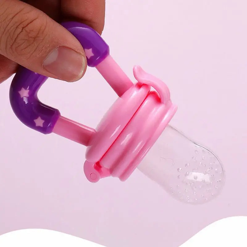 Baby Food Feeder Pacifiers Silicone Teether - Online Buy Kar
