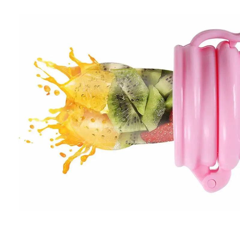 Baby Food Feeder Pacifiers Silicone Teether - Online Buy Kar