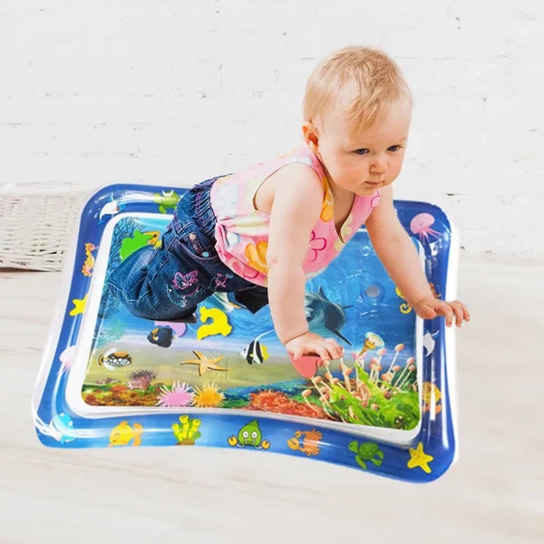 Inflatable Leakproof Water Mat For Baby - Online Buy Kar