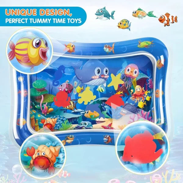 Inflatable Leakproof Water Mat For Baby - Online Buy Kar