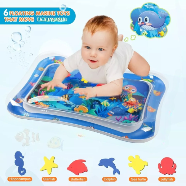 Inflatable Leakproof Water Mat For Baby - Online Buy Kar